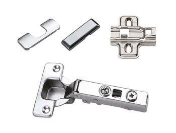 Dobradiça 110º com Amortecedor Clip Niquelado 35mm 4 un Hafele