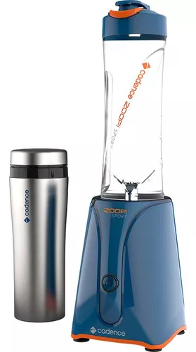 Blender Zoop Sport Inox Cadence Com 2 Jarras