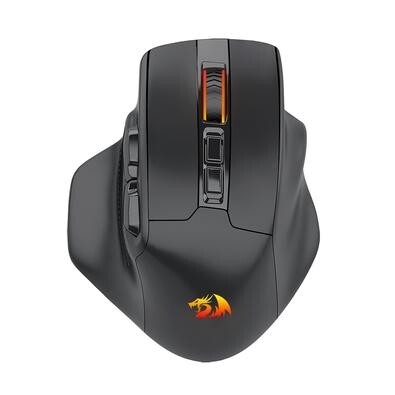 Mouse Gamer Sem Fio Redragon Bullseye Pro 26000 DPI 7 Botões Bluetooth Preto - M806RGB-PRO