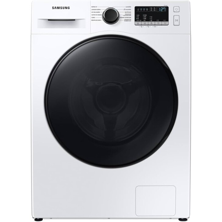 Samsung Lavadora de Roupas Digital Inverter Porta Black WW11T Branca 11kg 127V