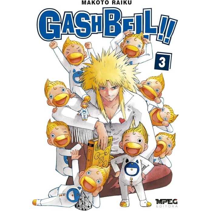 Mangá Gash Bell!!: Volume 3 - Makoto Raiku