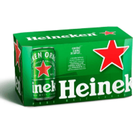 Pack Heineken Cerveja Pilsen - 8 Latas de 269ml