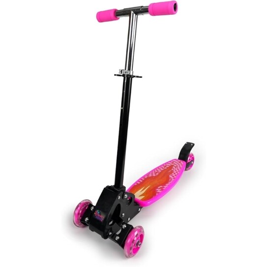 Patinete Infantil 4 Rodas Flexível Scooter Conect