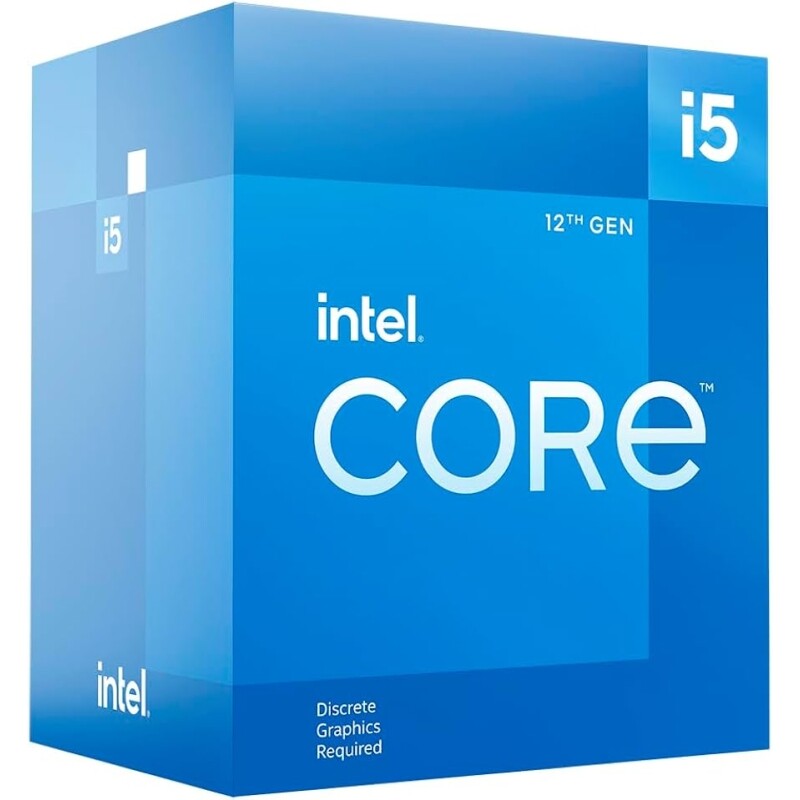 Processador Intel Core i5-12400F 2.5GHz (4.4GHz Turbo) Cache 18MB LGA1700 BX8071512400F