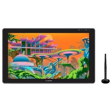 Mesa Digitalizadora Huion Kamvas 22 Plus Full HD 1080P Caneta PenTech 3.0 8192 Níveis de Pressão Preto - GS2202