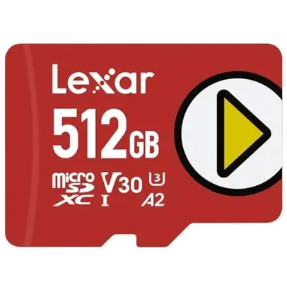 Cartão MicroSD Lexar PLAY 512gb UHS-I