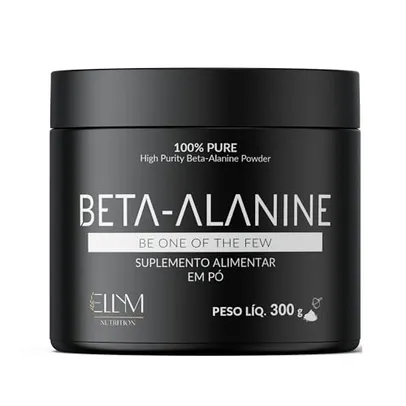 Beta Alanina Pura 300g ELLYM NUTRITION Performance Para Treino e Recuperação Muscular Pós Treino