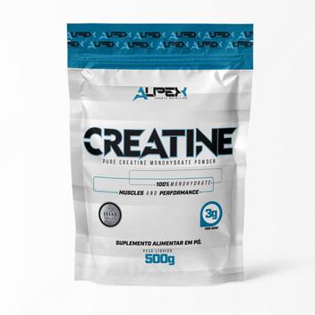 Creatina 100% Monohidratada 500g Pouch - Alpex Nutrition