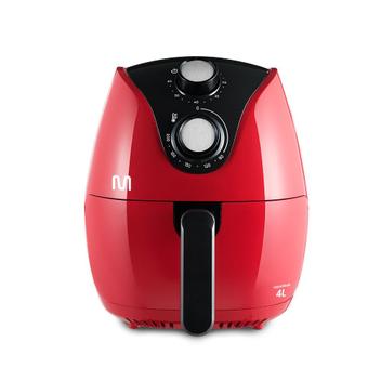 (Cliente Ouro R$300) Fritadeira Elétrica sem óleo Air Fryer 127V 4L 1500W Vermelha Multi - GO203