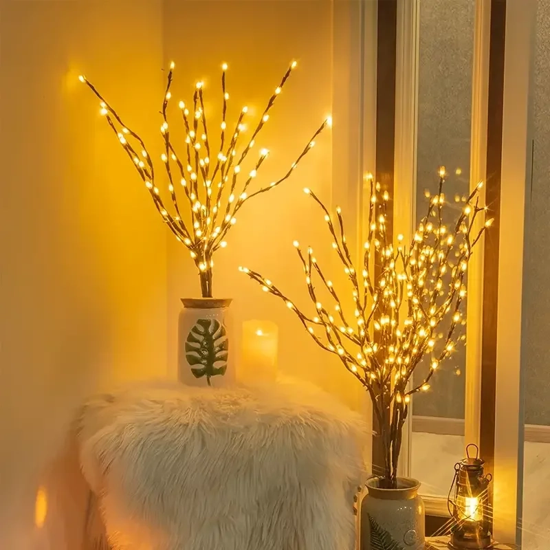 Iluminação Luzes de fada em Ramos - Decoração de Interior