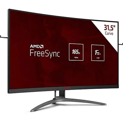 Monitor Gamer AOC Agon 32 Curvo 165Hz 1ms FreeSync AG323FCXE