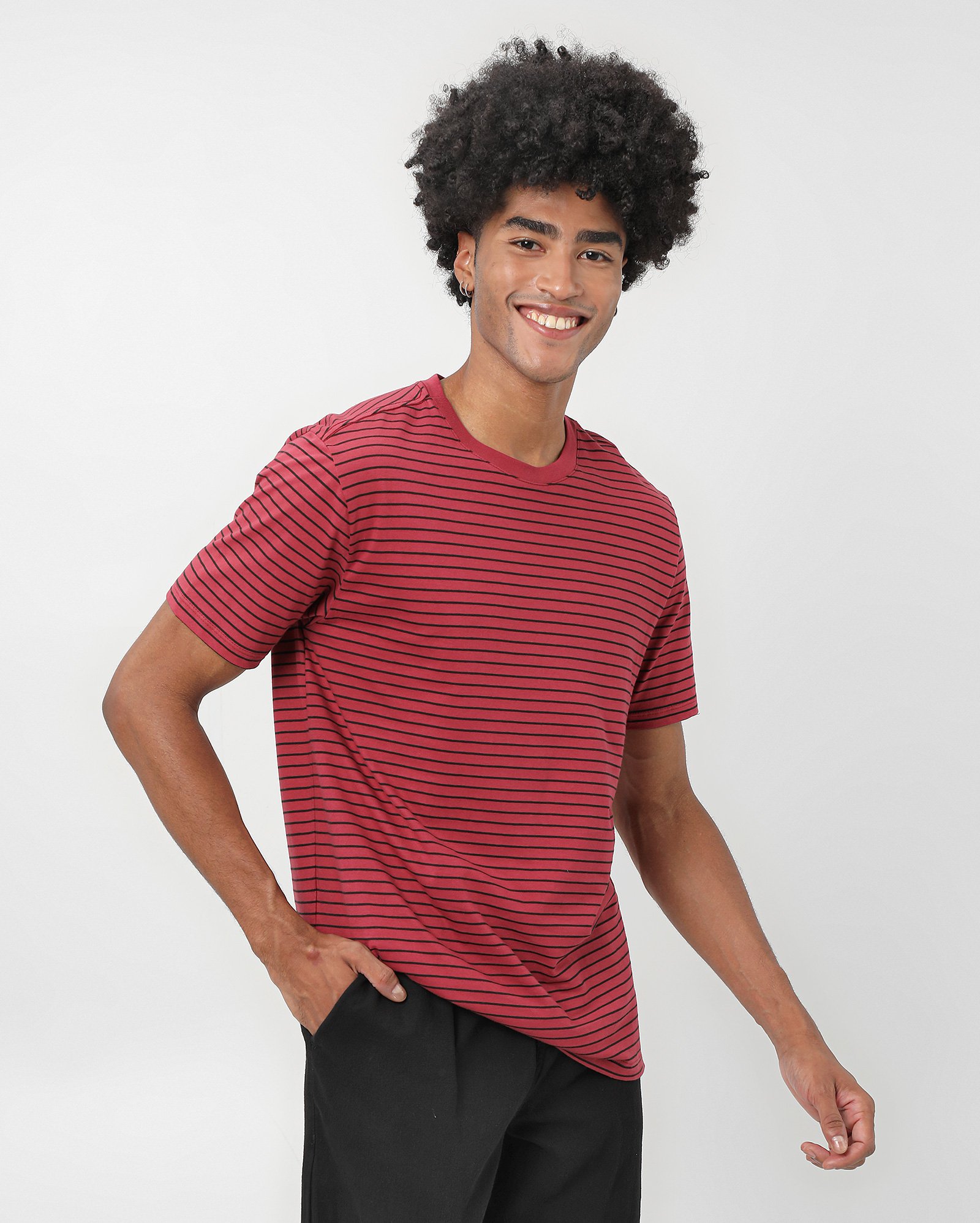 Camiseta Masculina Regular Listrada Pool