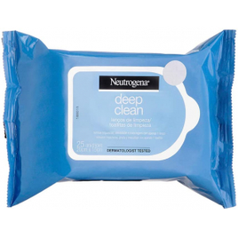 2 Unidades Lenços de Limpeza Deep Clean Neutrogena - 25 Unidades