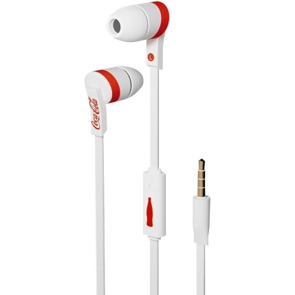 Fone de Ouvido iWill Coca-Cola com Fio Intra-Auricular e Microfone