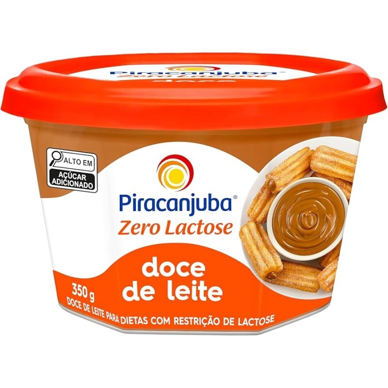 2 Unidades de Doce Leite Zero Lactose Piracanjuba 350g