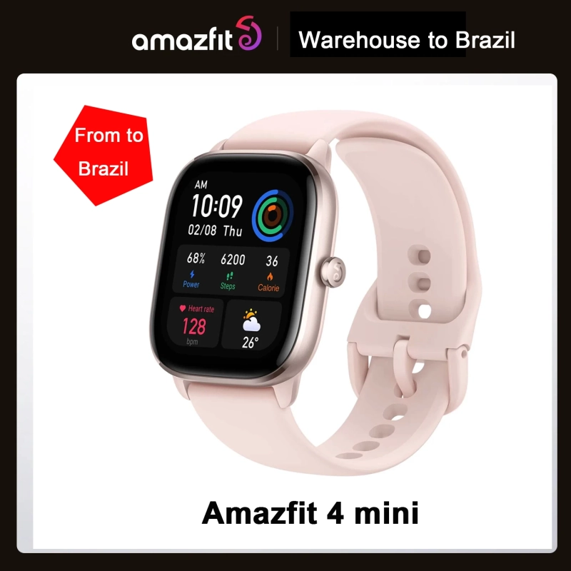 Smartwatch Amazfit GTS 4 Mini 1.65" Amoled