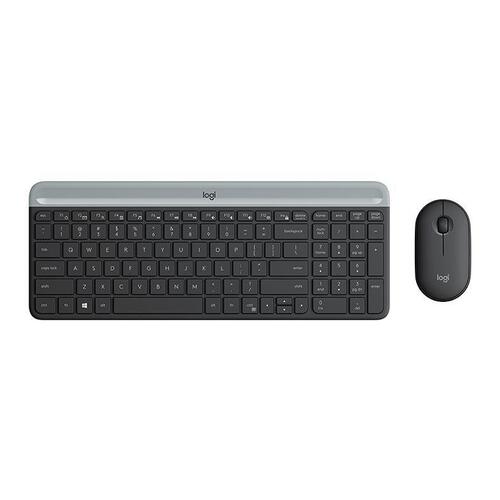 Teclado + Mouse Logitech MK470 Wireless Preto - 920-009268