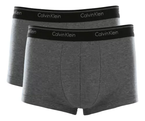 Kit 2 Cuecas Boxer Algodão Cotton Confortável Calvin Klein