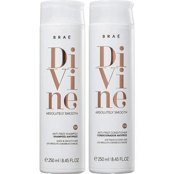 Kit BRAÉ Divine Anti Frizz Duo Treatment Diário (2 Produtos)