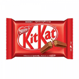 4 Unidades Chocolate Kit Kat ao Leite Nestlé - 415g