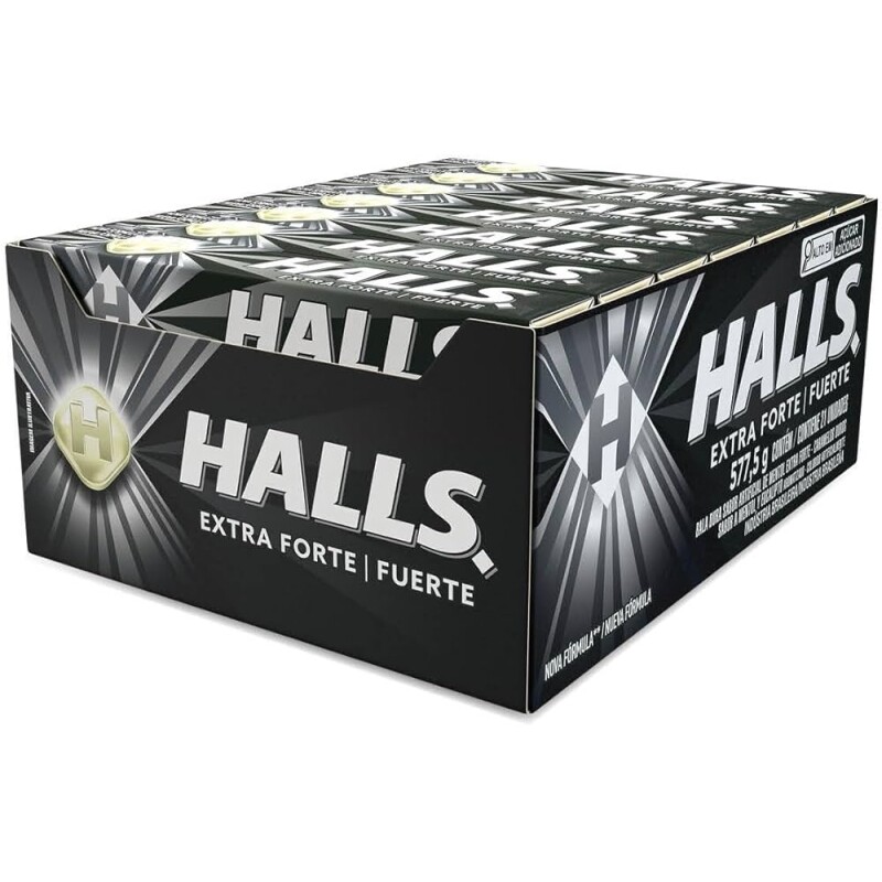 Trident Drops Halls Extra Forte - 21 Unidades