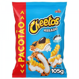 3 Unidades de Salgadinho Cheetos Onda Requeijão Elma Chips 105g