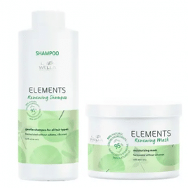 Kit Shampoo e Máscara Wella Professionals Elements Renewing