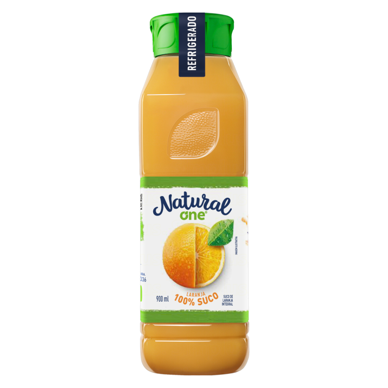 2 Unidades Suco Integral Laranja Natural One 900ml