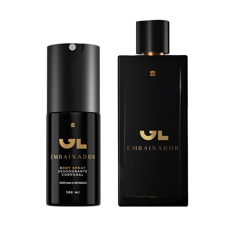 Perfume GL Embaixador 100ml + Body Spray 100ml