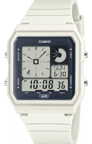 Relógio Casio Masculino Digital Branco Lf-20w-8adf