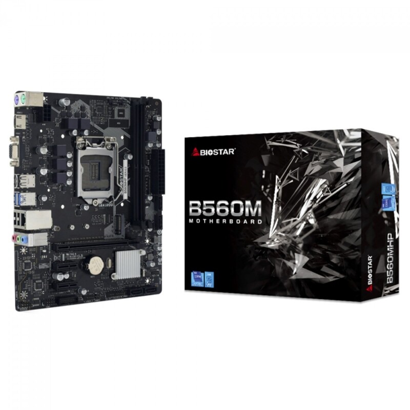 Placa Mãe Biostar B560MHP Chipset B560 Intel LGA 1200 mATX DDR4