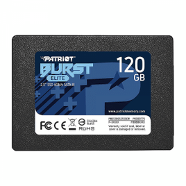 SSD Patriot Burst Elite 120GB 2.5' SATA III Leitura: 450MB/s e Gravação: 320MB/s - PBE120GS25SSDR