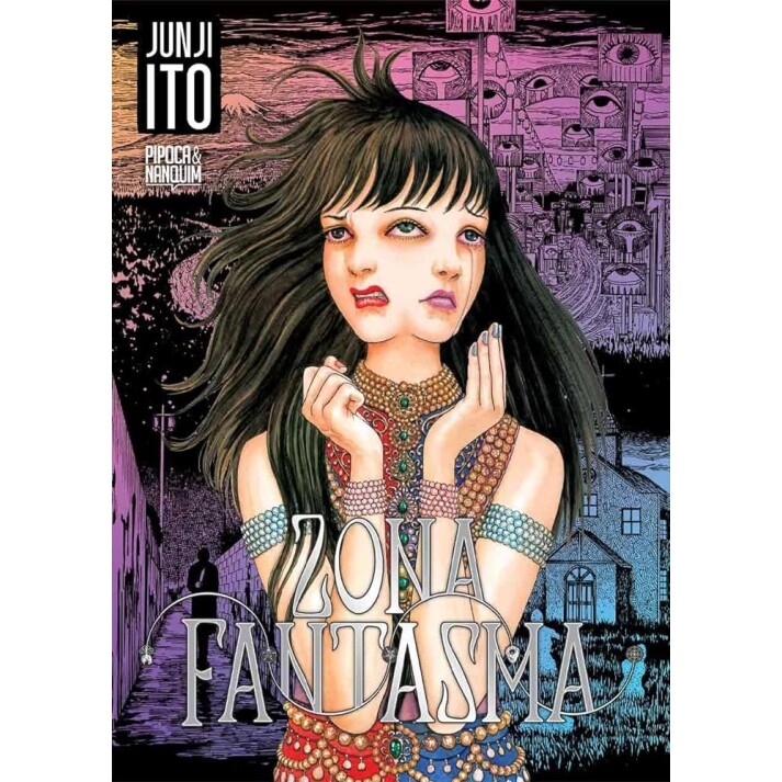 Mangá Zona Fantasma Acompanha 4 Cards Exclusivos + Deck Box - Junji Ito