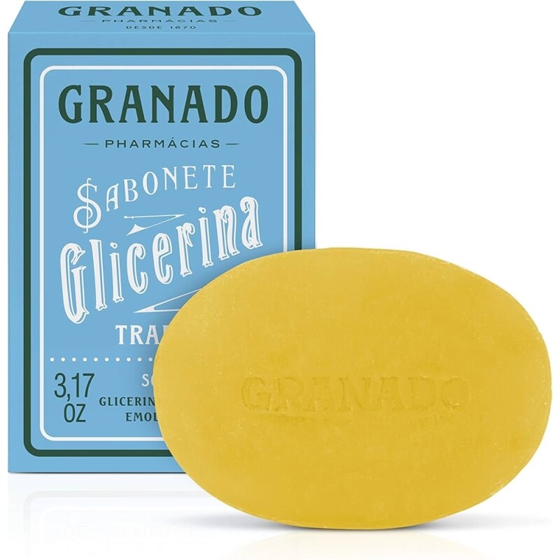 8 Unidades Granado - Sabonete Vegetal de Glicerina Tradicional 90g