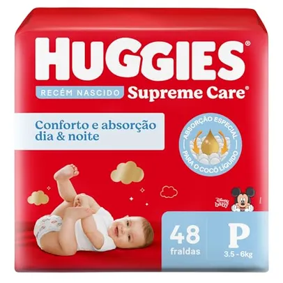 [REC] Huggies Fralda Supreme Care P 48 Un