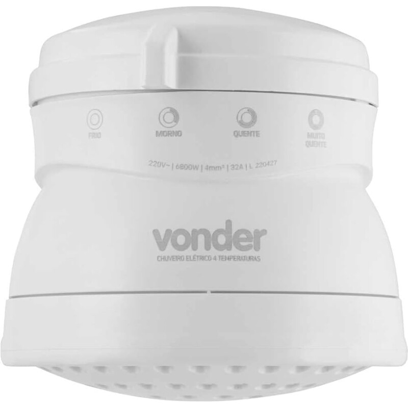 Ducha 4 Temperaturas 6.800 W 220 V Branca - Vonder