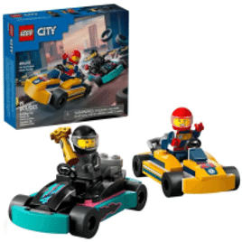 LEGO City Karts E Pilotos De Corrida 60400 - 99 Peças