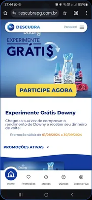 (Cashback de 50 reais) Amaciante Downy 3 litros