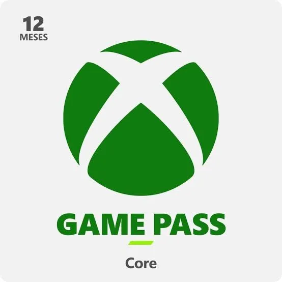 Xbox Game Pass Core: 12 meses