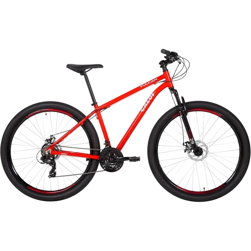 Bicicleta Caloi Vulcan Aro 29 Vermelha Tamanho 15 - T15R29V21