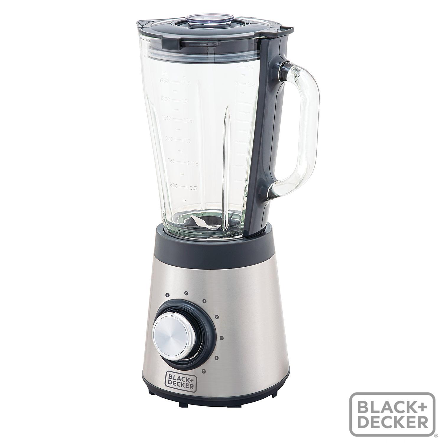 Liquidificador Black &amp; Decker Gourmand Gris com 05 Velocidades e Jarra com 2 Litros - L7000G-B