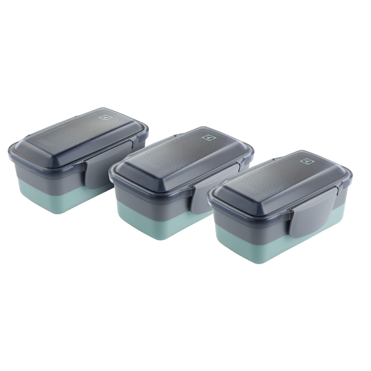 [R$24Cada] Kit de Marmiteiras Lunch Box Electrolux Verde 03 unidades