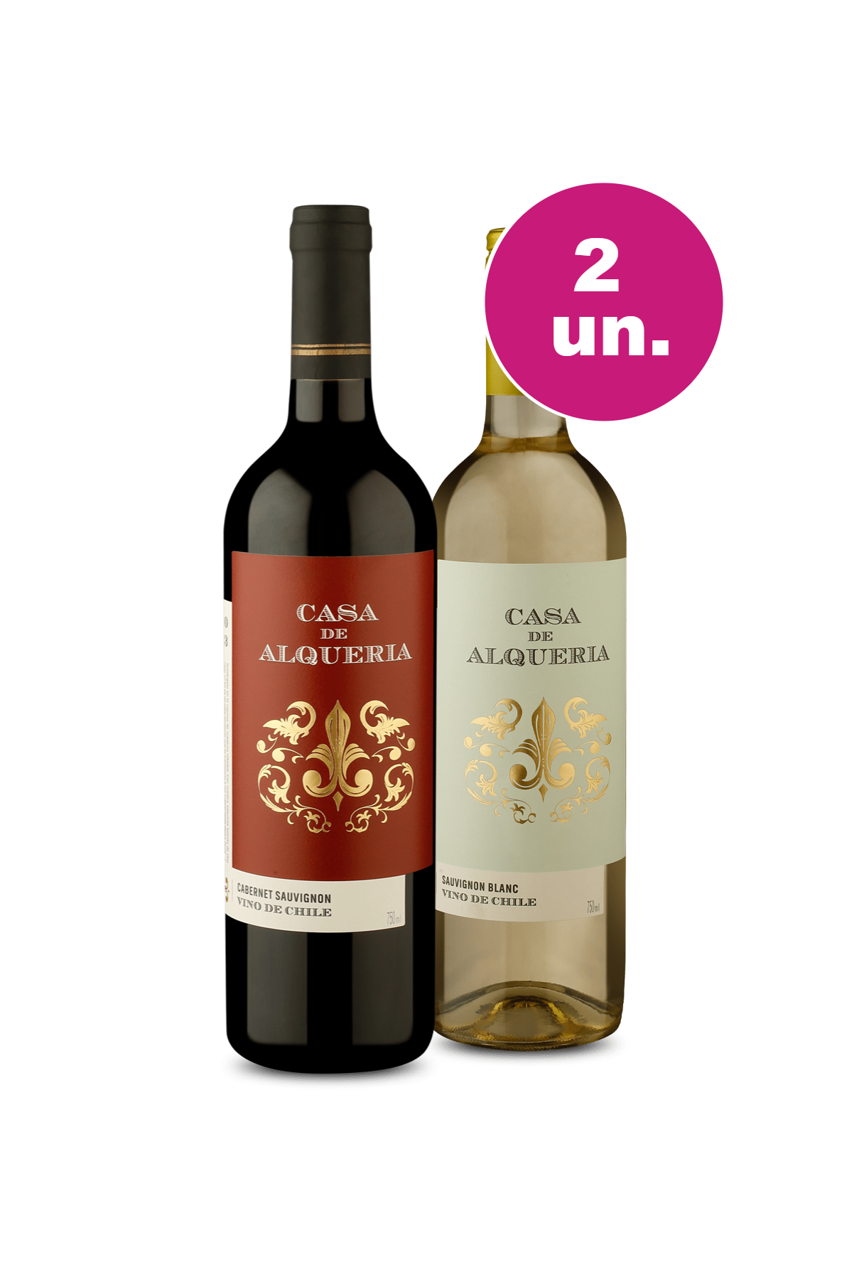 Kit 2 Vinhos - Lançamento Casa de Alqueria Tinto e Branco