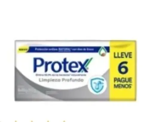 [Leve 3/ Cada R$ 8]Kit Sabonete Em Barra Protex 85g 6 Unidades