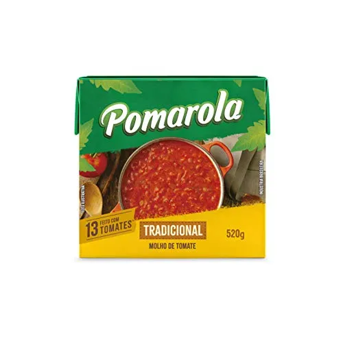 (+ Por - 3,95$) Molho Tomate Pomarola - 520g