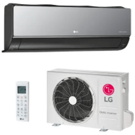 Ar Condicionado Split Hw Inverter LG Dual Artcool Voice R-32 +AI 12000 Btus Frio - S3NQ12JAR1K.EB2GAM1