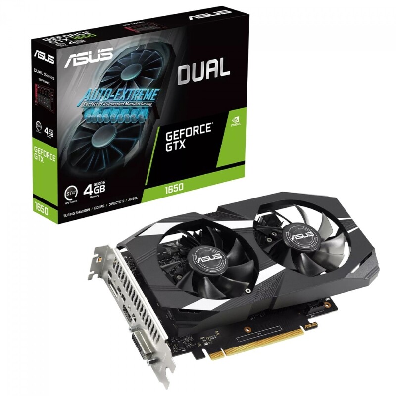 Placa de Vídeo Asus GeForce GTX 1650 EVO 2X 4GB GDDR6 128Bit DUAL-GTX1650-4GD6-P