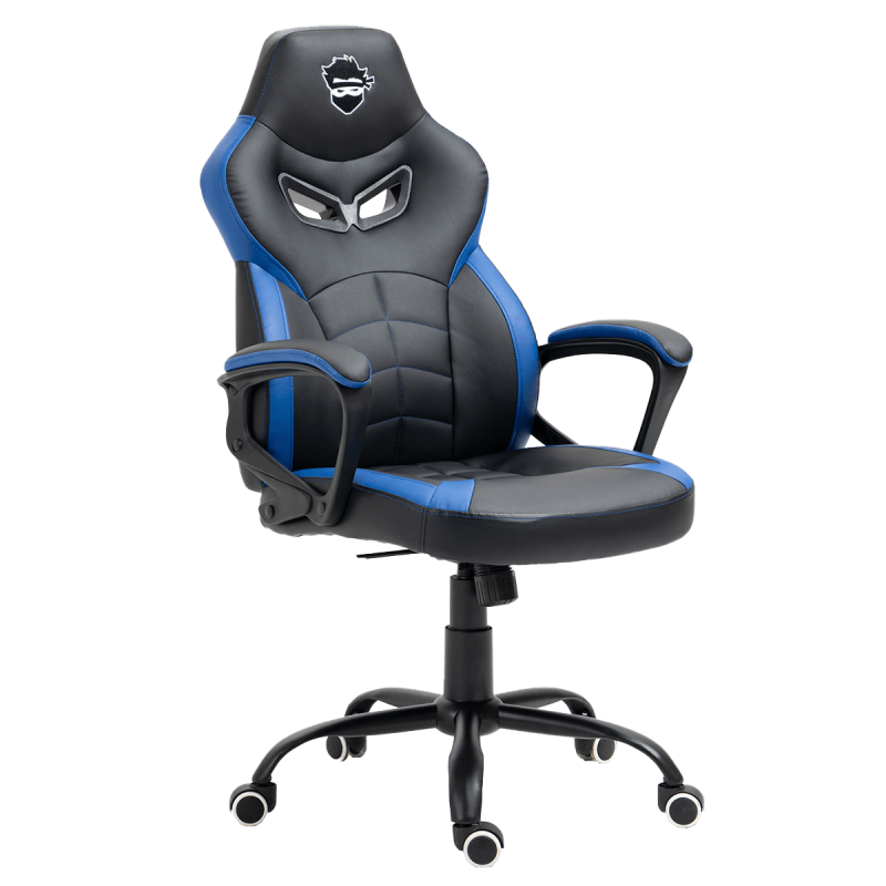 Cadeira Gamer Ninja Jiraya Preto e Azul