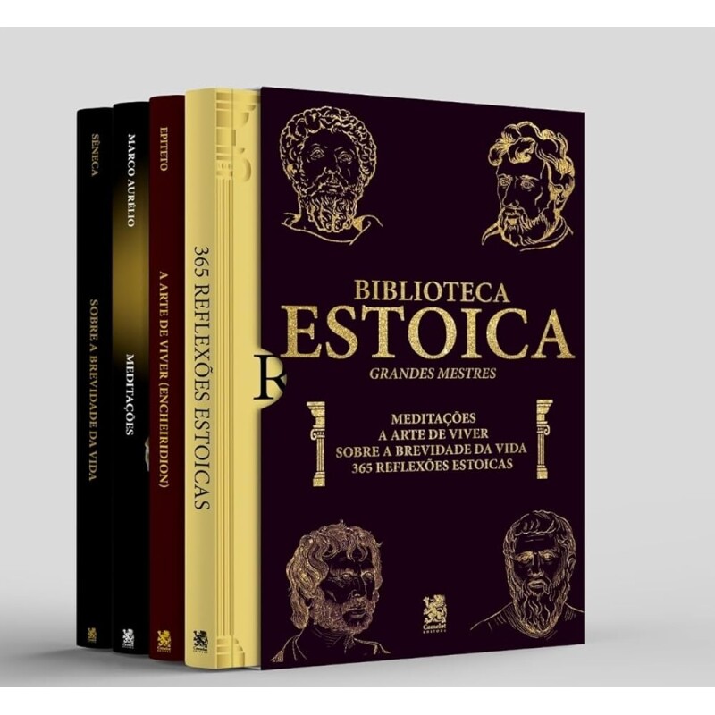 Livro Biblioteca Estoica - Vários Autores