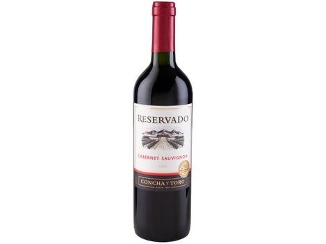 Vinho Tinto Seco Concha y Toro Reservado Cabernet Sauvignon Chile 2023 - 750ml